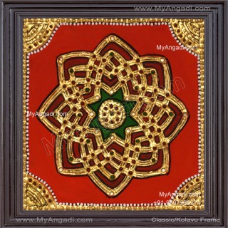 Aiswarya Kolam Tanjore Painting
