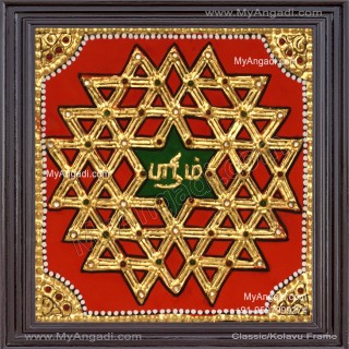 Aiswarya Kolam Tanjore Painting