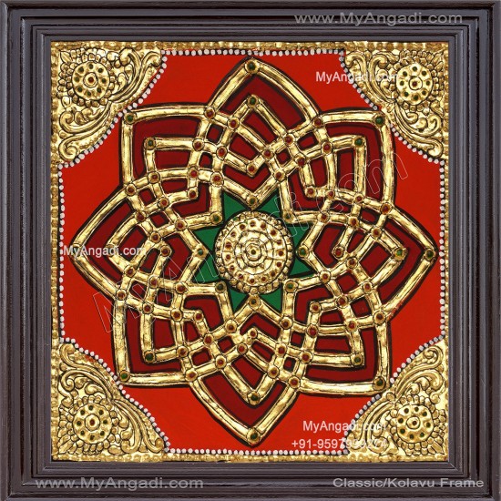 Aiswarya Kolam Tanjore Painting