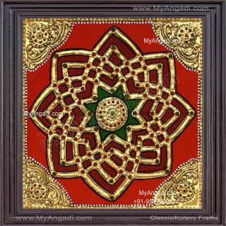Aiswarya Kolam Tanjore Painting