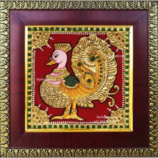 Peacock Tanjore Paintings