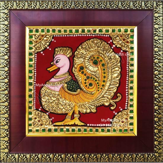 Peacock Tanjore Paintings