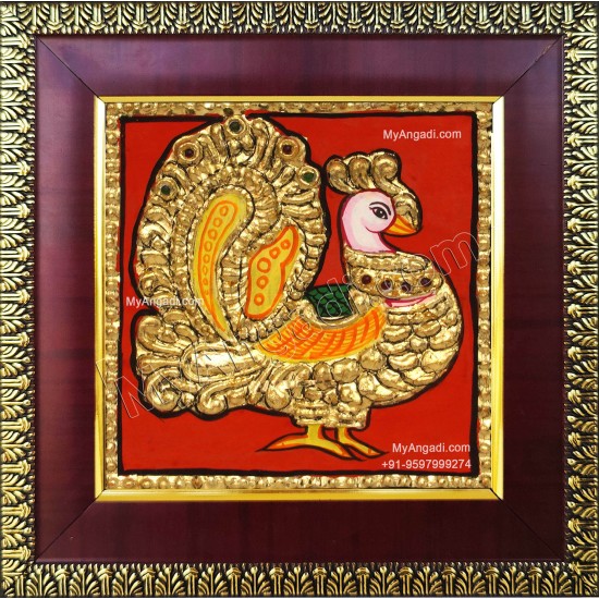Peacock Tanjore Paintings
