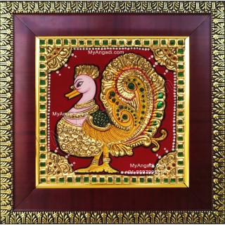 Peacock Tanjore Paintings