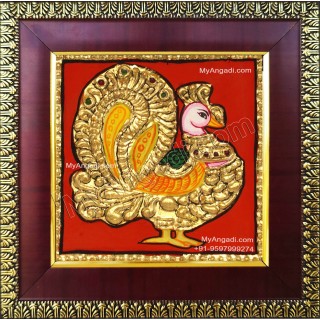 Peacock Tanjore Paintings