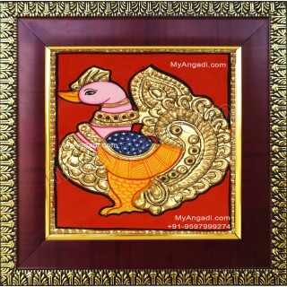 Peacock Tanjore Paintings