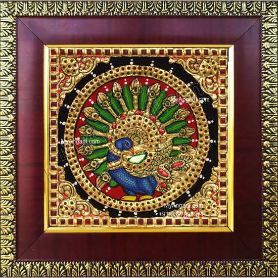 Peacock Tanjore Paintings