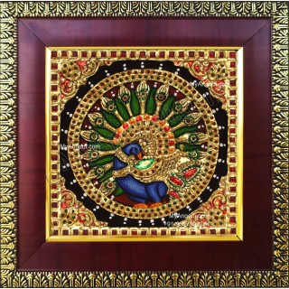 Peacock Tanjore Paintings