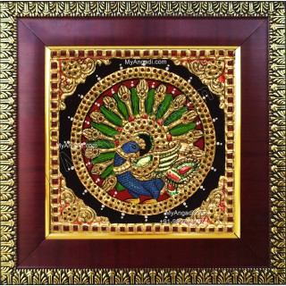 Peacock Tanjore Paintings