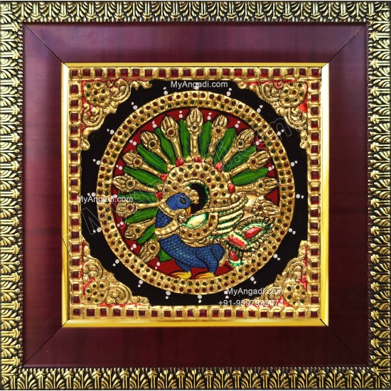 Peacock Tanjore Paintings