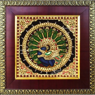Peacock Tanjore Paintings