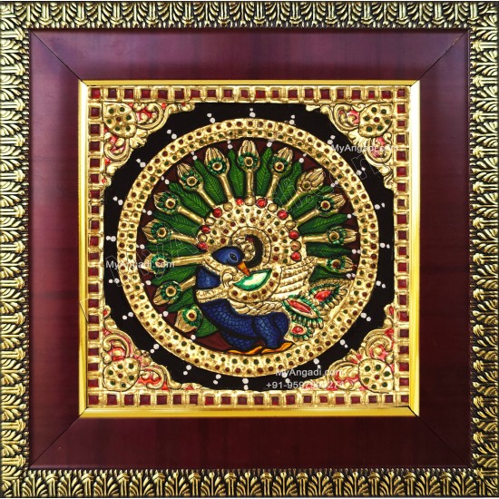 Peacock Tanjore Paintings
