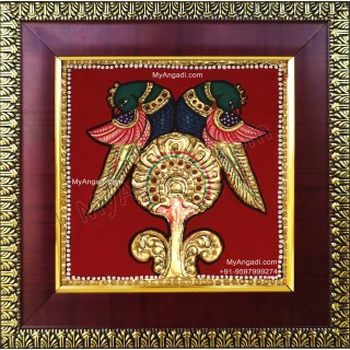 Peacock Tanjore Paintings