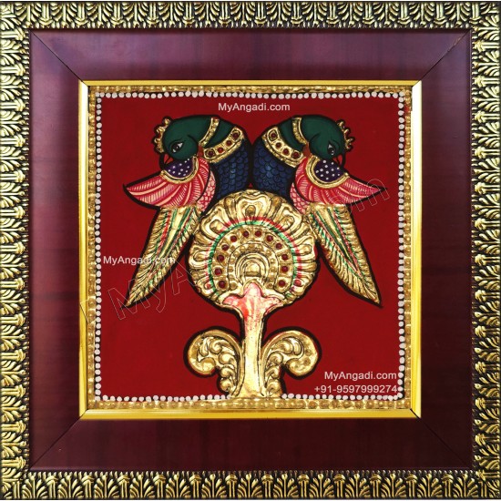 Peacock Tanjore Paintings