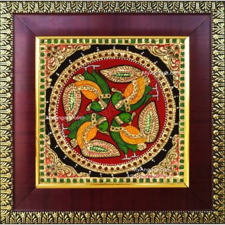 Peacock Tanjore Paintings