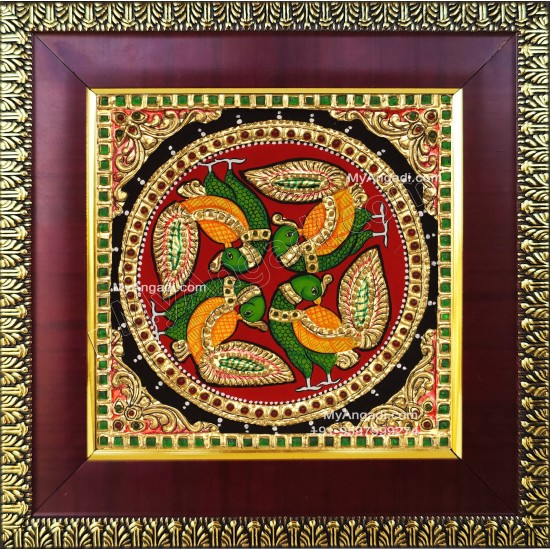 Peacock Tanjore Paintings