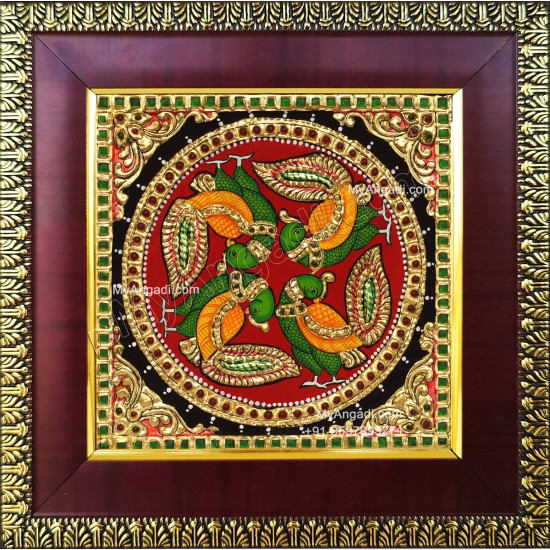 Peacock Tanjore Paintings