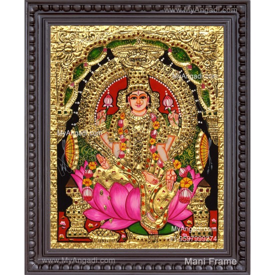 Aiswarya Lakshmi Tanjore Painting