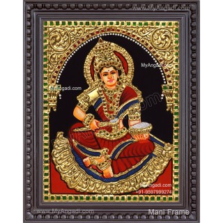 Annapoorani tanjore painting