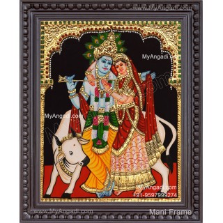 Radha Krishna Tanjore Paintings