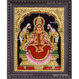 Gajalakshmi Tanjore Painting