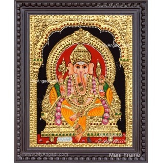 Ganesha Tanjore Painting