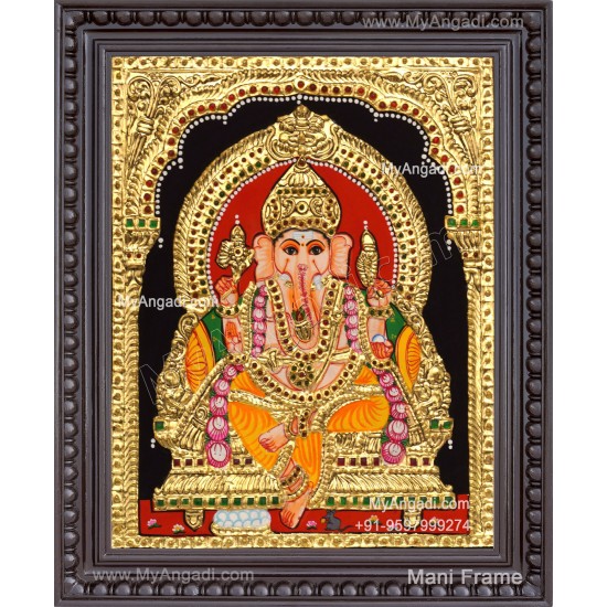 Ganesha Tanjore Painting