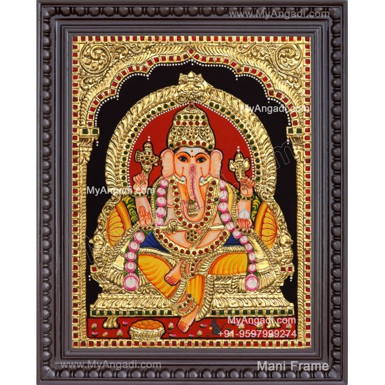 Ganesha Tanjore Painting