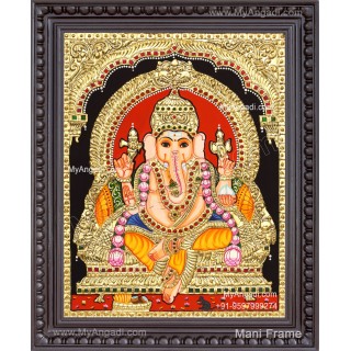 Ganesha Tanjore Painting