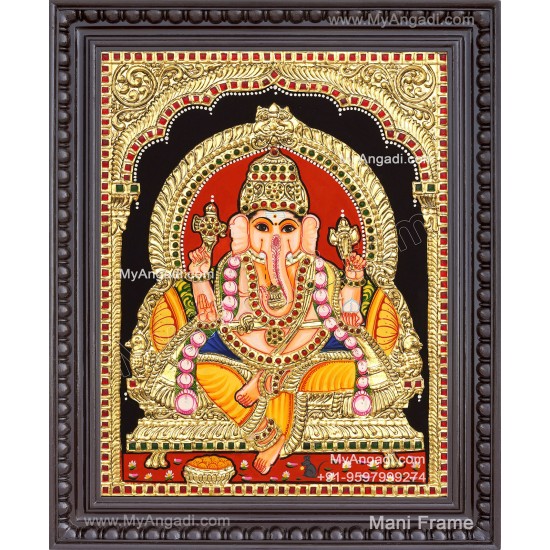 Ganesha Tanjore Painting