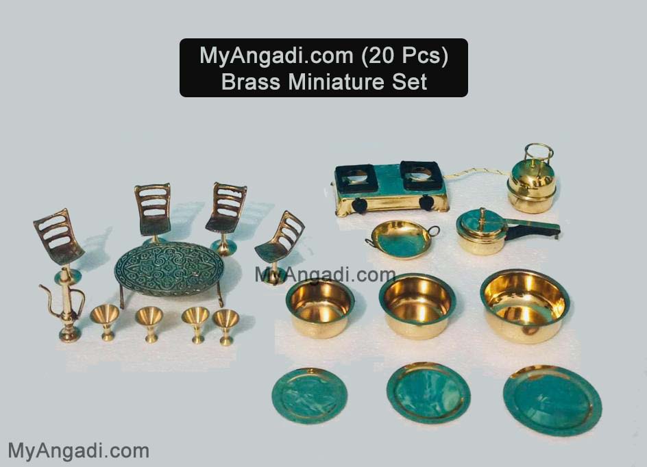 brass choppu set