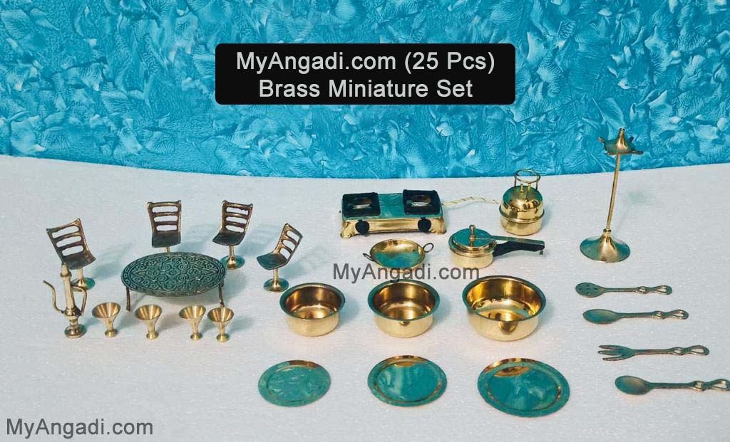 brass choppu set