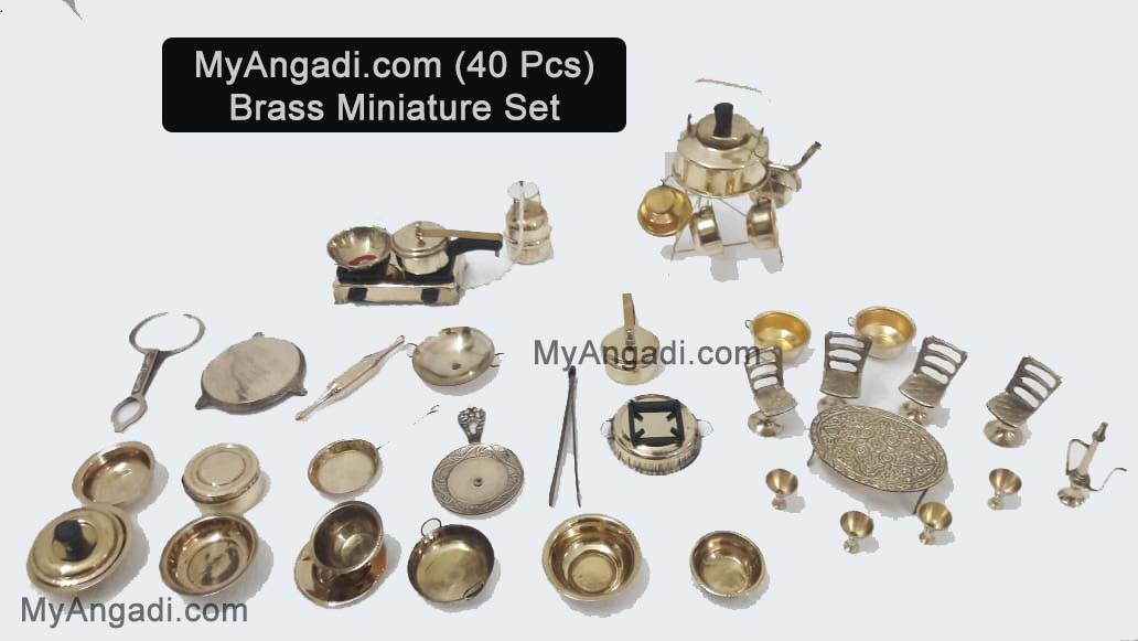 brass choppu set