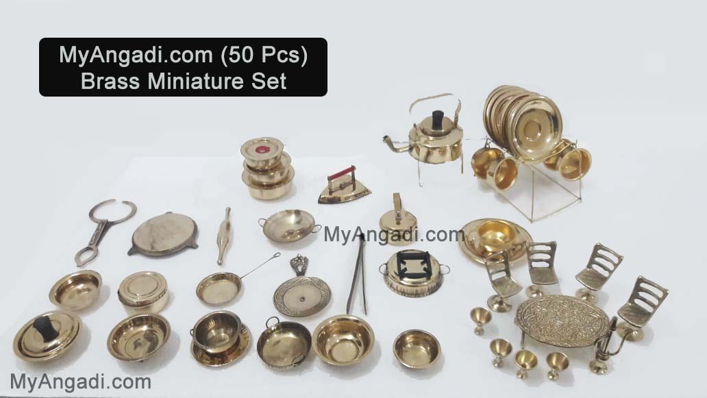 brass choppu set