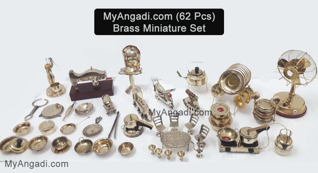 brass choppu set