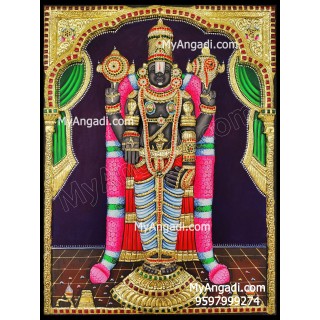 3D Perumal Tanjore Painting