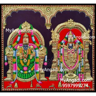 Balaji Thayar 2d Tanjore Painting