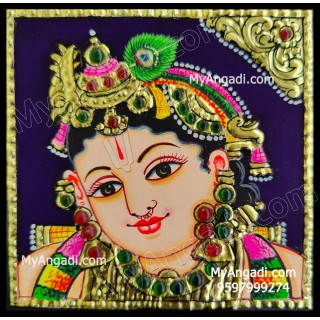 Small Krishna Tanjore Paintings