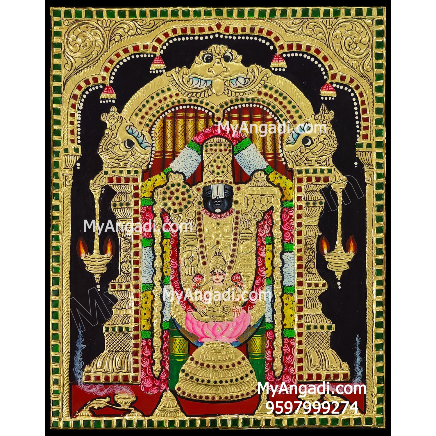Balaji Tanjore Paintings