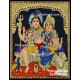 Shivan Family Tanjore Painting Shivan Family Tanjore Painting