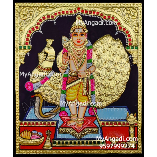 Murugar Tanjore Painting