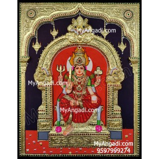 Mell Maruvathur Angala Parameshwari Amman Tanjore Paintings