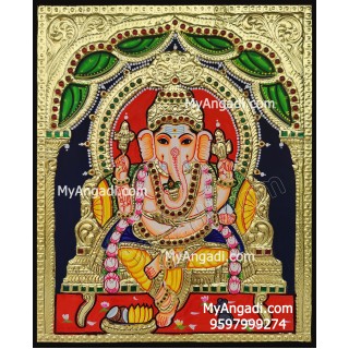 Ganesha Tanjore Painting