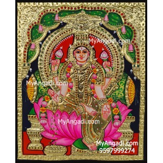 Aiswarya Lakshmi Tanjore Painting