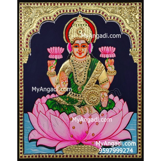 Lakshmi Tanjore Paintings