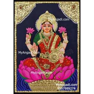 Lakshmi Small Tanjore Painting