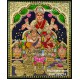 Kuber Lakshmi Tanjore Painting Kuber Lakshmi Tanjore Painting