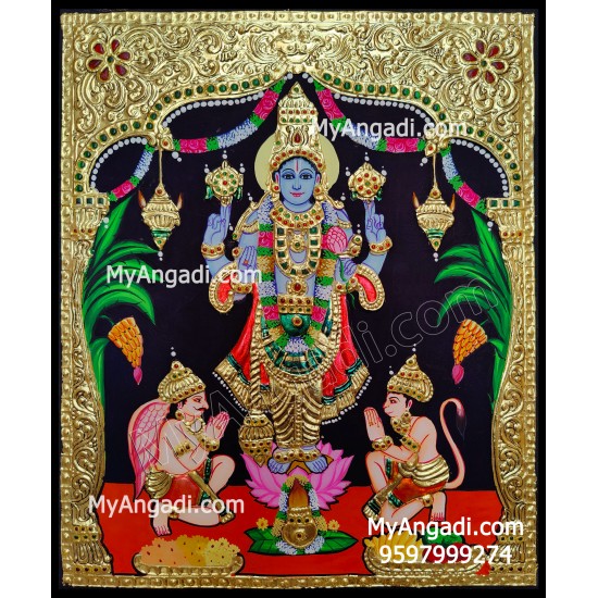 Perumal Tanjore Painting Perumal Tanjore Painting