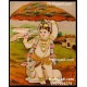 Govardhana Krishna Tanjore Painting