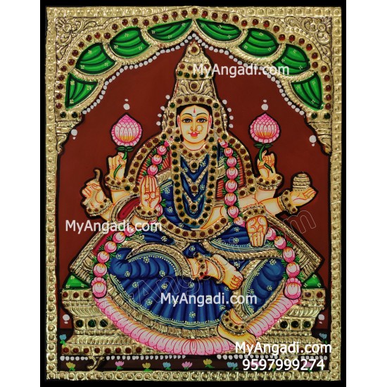 Ashta Lakshmi Tanjore Painting